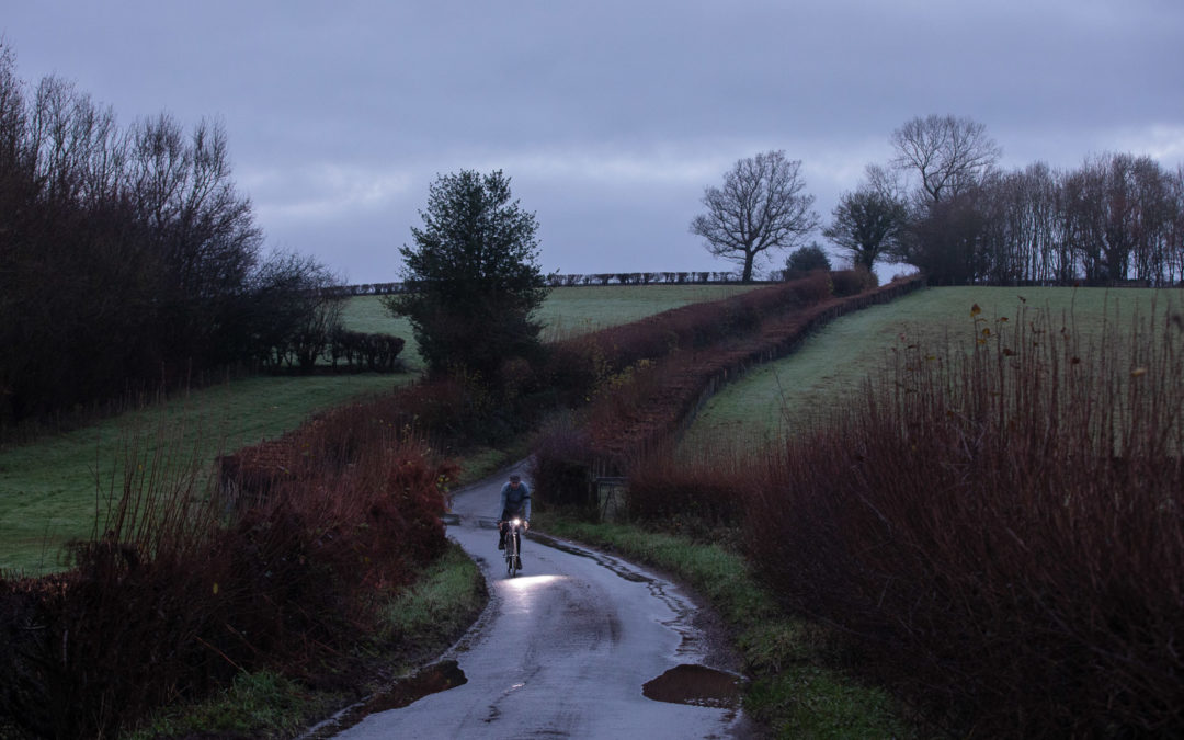 A Dark & Rainy Morning, Doleham, East Sussex