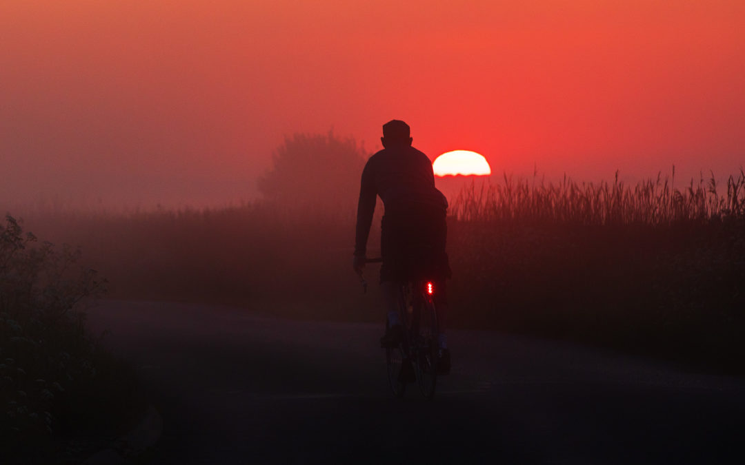 Red Sun Rising, Pevensey Marshes, East Sussex