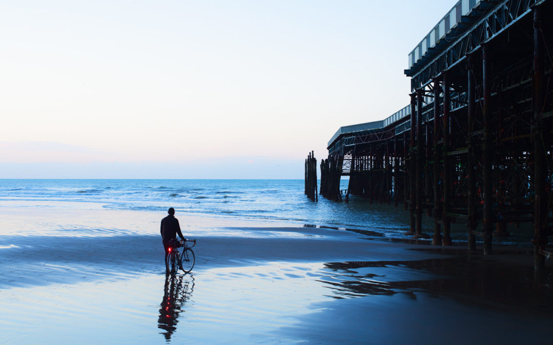 Victorian Iron: Hastings Pier at Low Tide