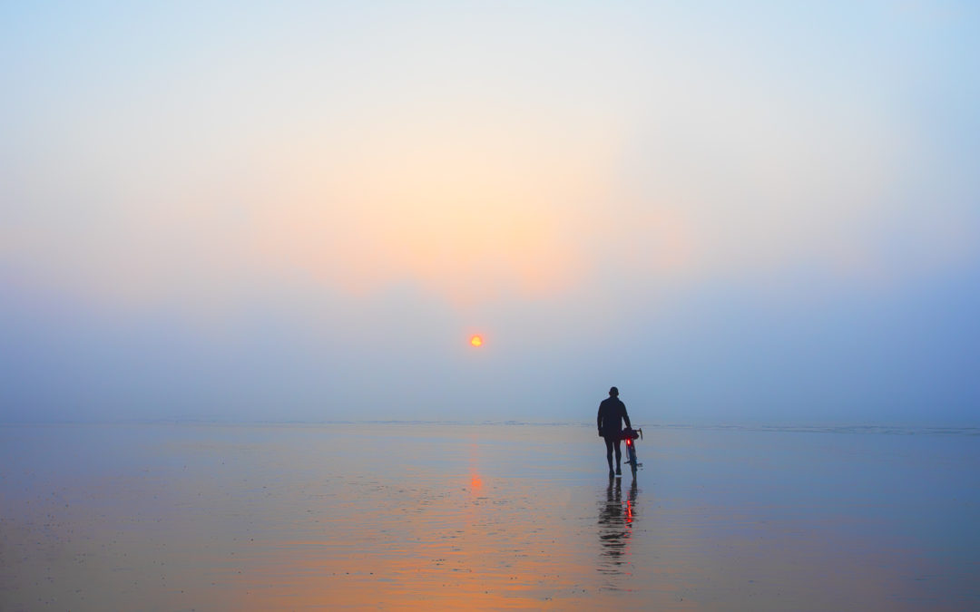 Impression Sunrise: Low Tide at Hastings