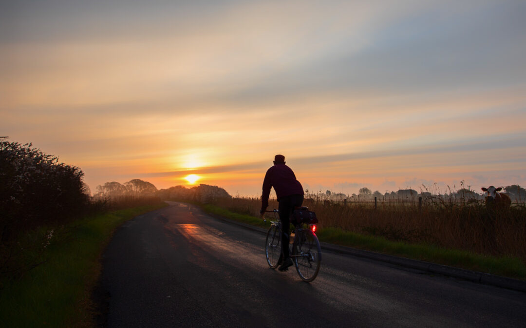 Greeting the Dawn, Old Marsh Road, near Pevensey