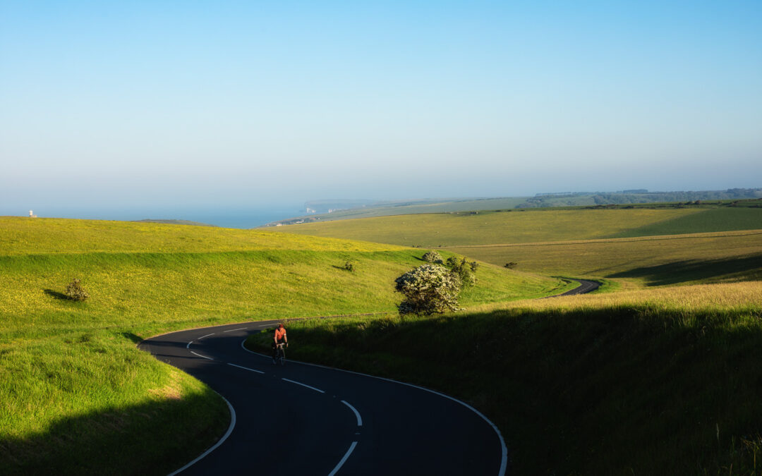 Daybreak on the Downs, Sussex Coast