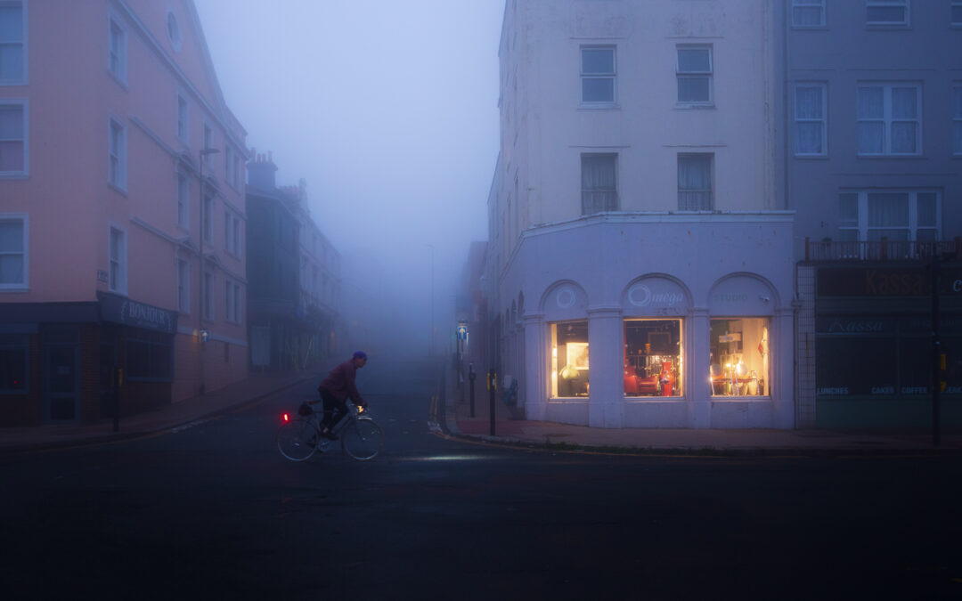 Night Fog, Hopperesque, St Leonard’s-on-Sea